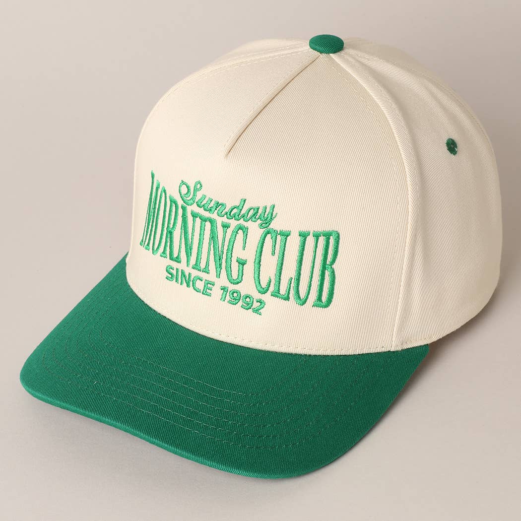 Sunday Morning Club Two-Tone Trucker Hat