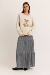 Teddy Bear Cherry Sweater