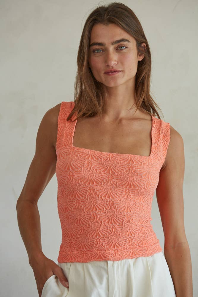 Seamless Jacquard Tank