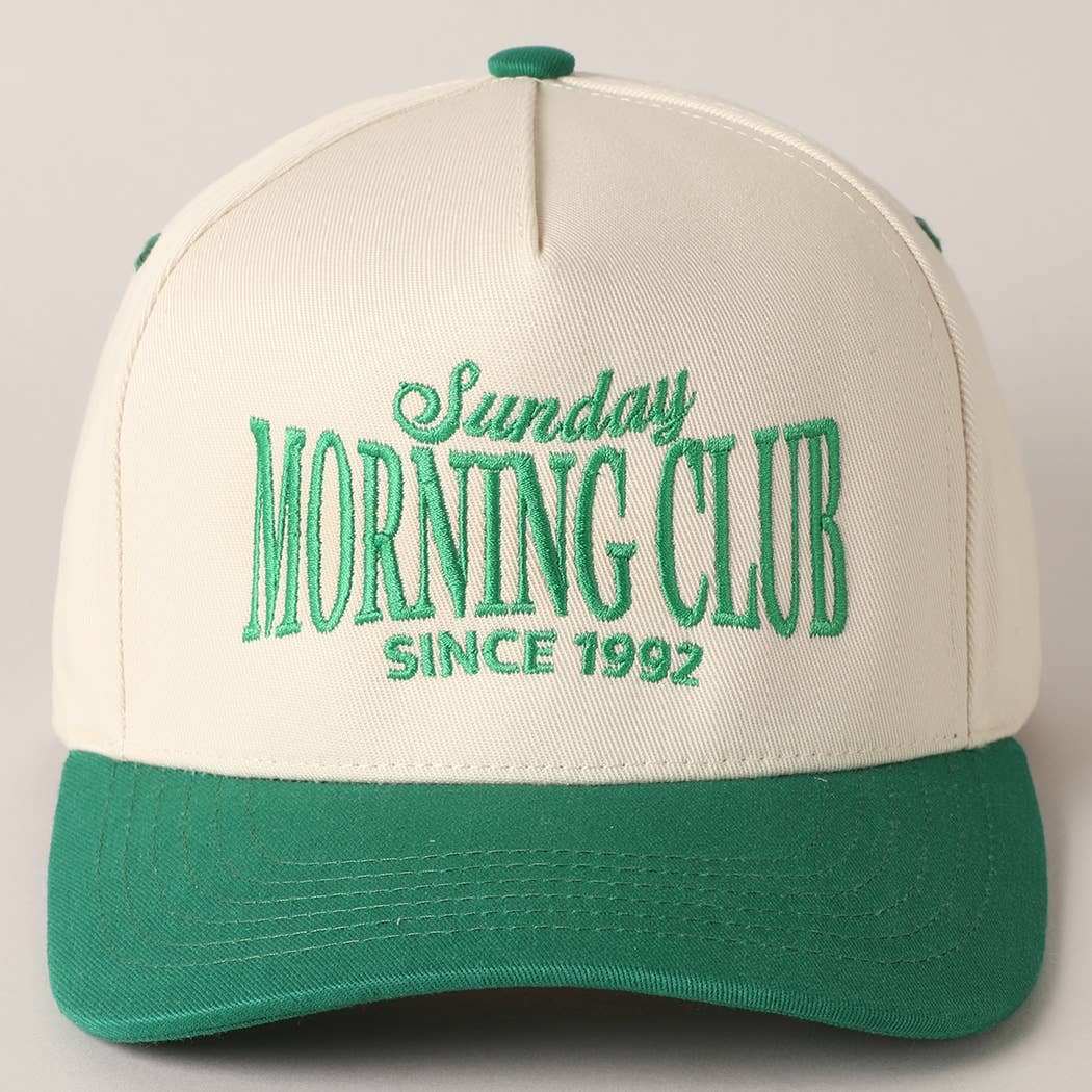 Sunday Morning Club Two-Tone Trucker Hat