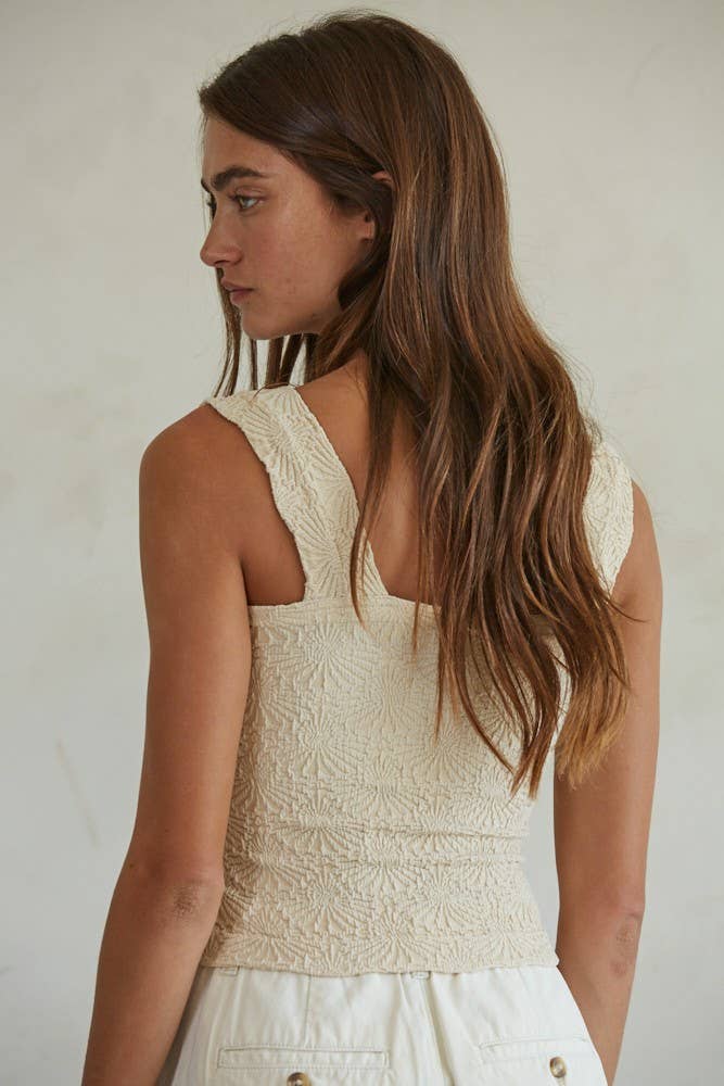 Seamless Jacquard Tank