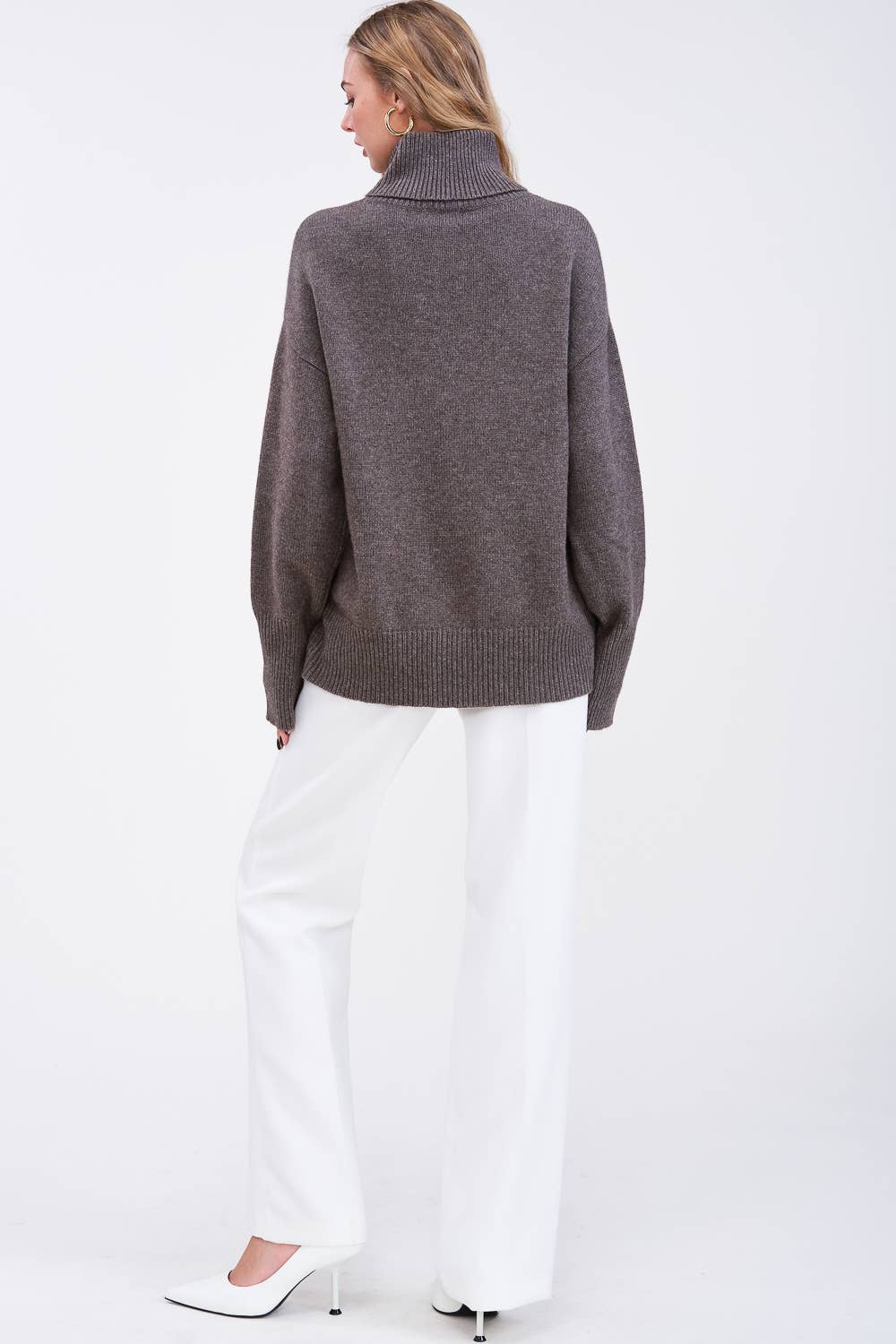 Alaise Cashmere Sweater Pullover Mocha