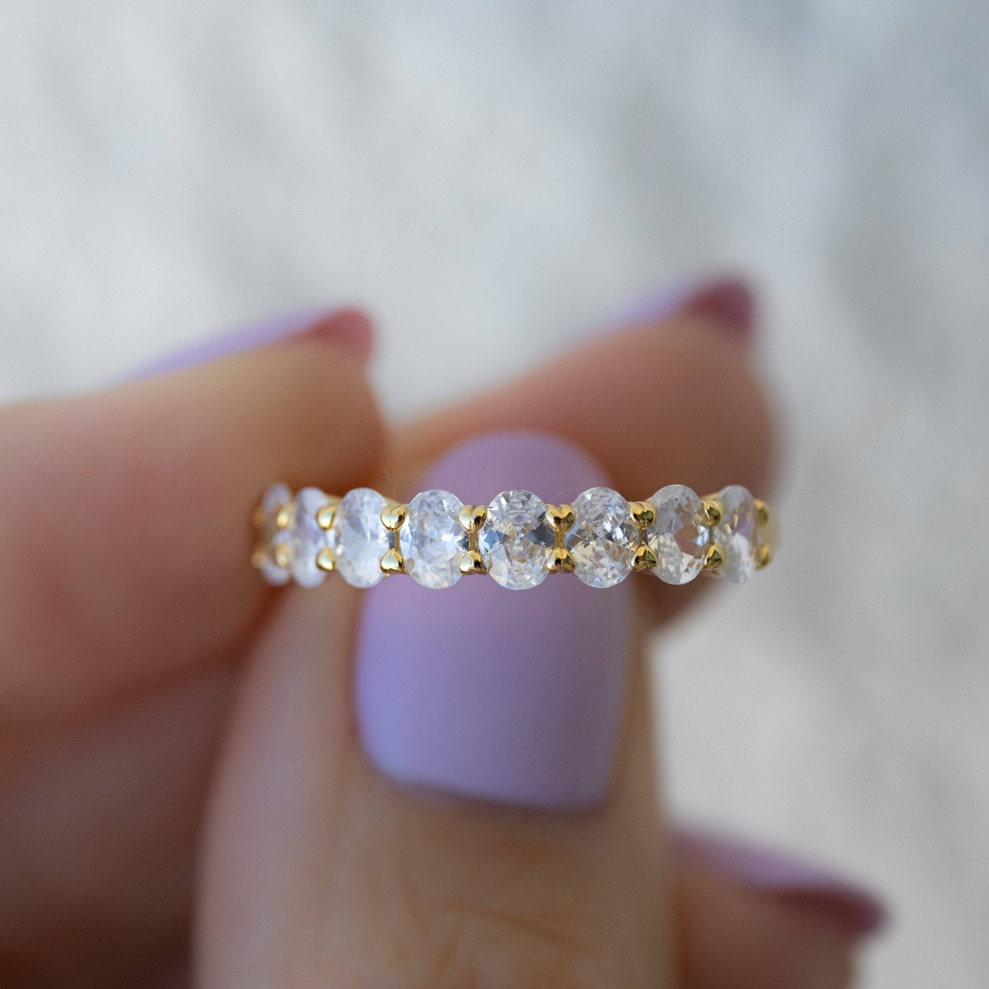 Oval Diamond Ring