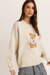 Teddy Bear Cherry Sweater