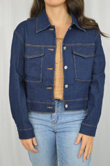 Cargo Pocket Denim Jacket