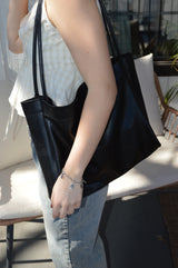 Soft Tote Bag - Black