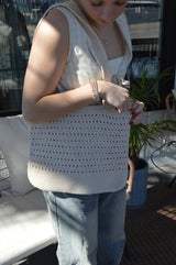 Woven Shoulder Bag