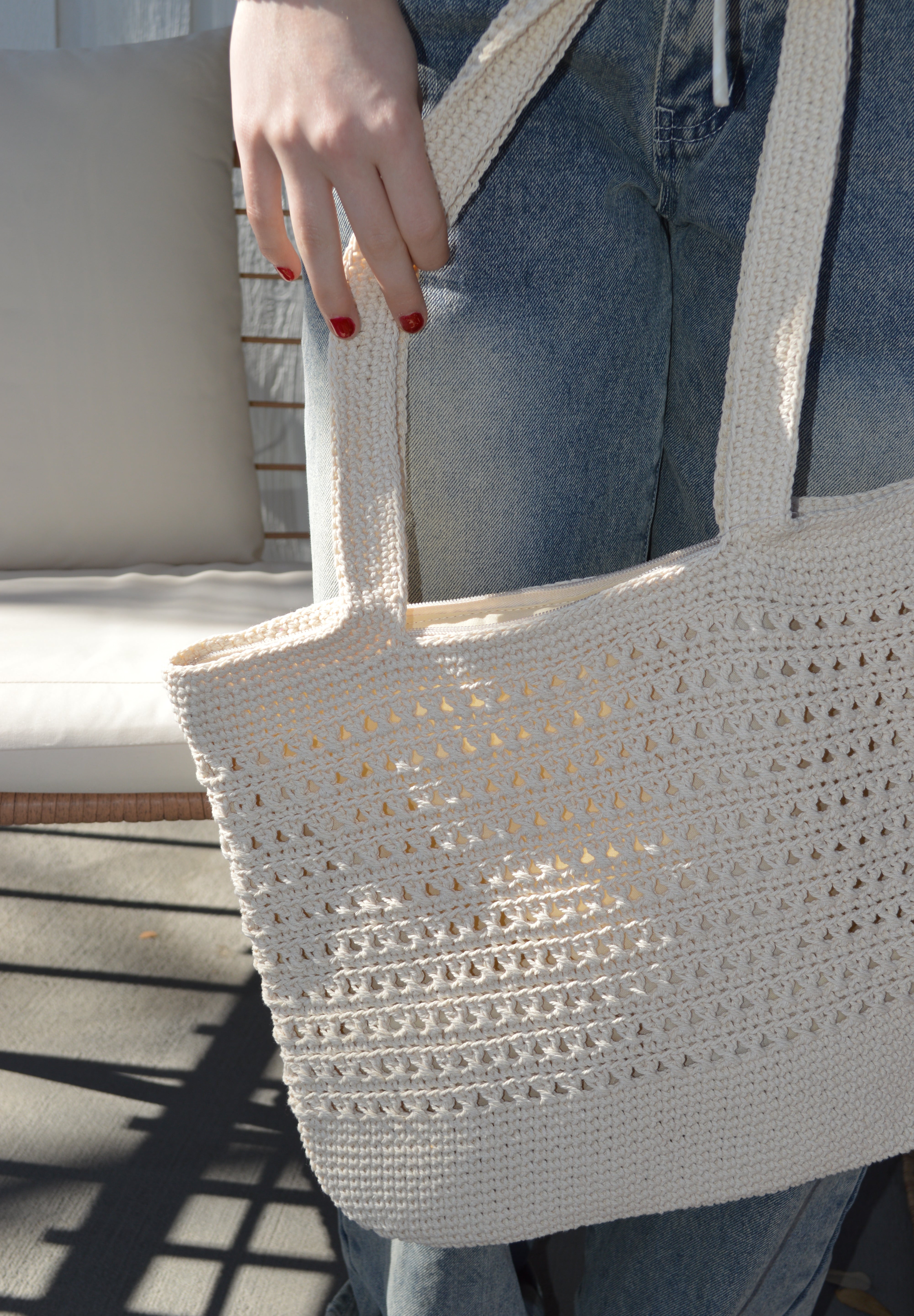 Woven Shoulder Bag