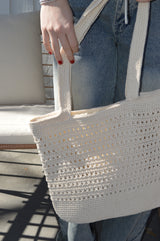 Woven Shoulder Bag