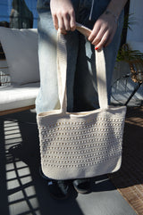 Woven Shoulder Bag