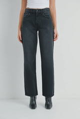 Relaxed Vintage Straight Leg Jean in Washed Grey