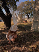 Simple Cowgirl Hat - Ivory