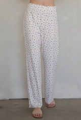 Rose Set Pant in Ditsy Floral