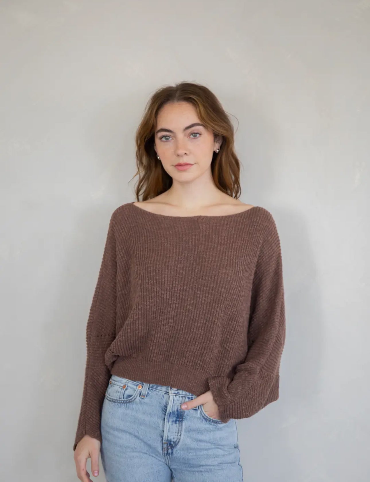 Capri Sweater in Mocha