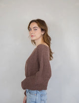 Capri Sweater in Mocha