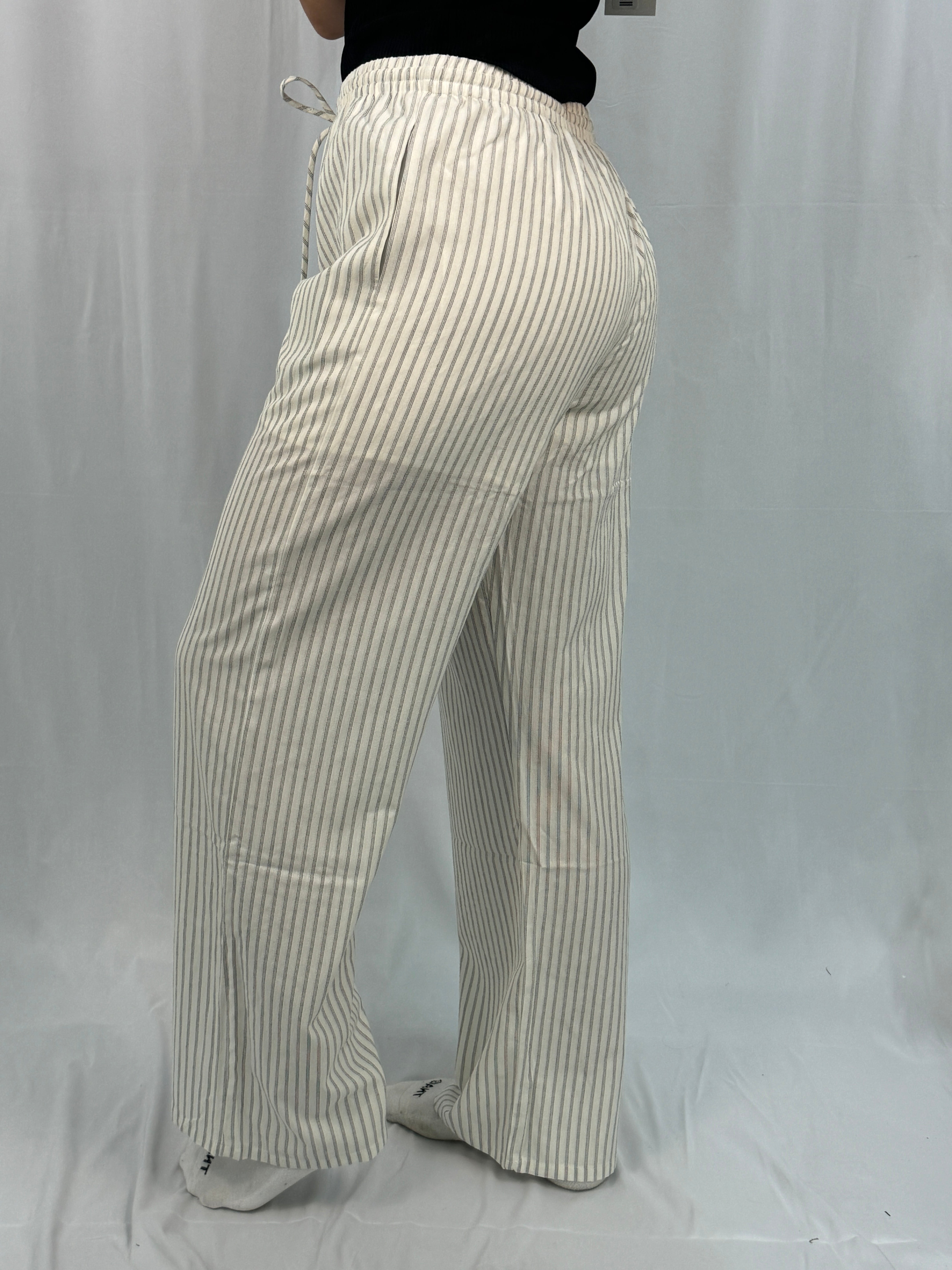 Striped Cotton Pant