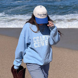 Big Sur Coastal Cowboy Blue Unisex Trucker Hat