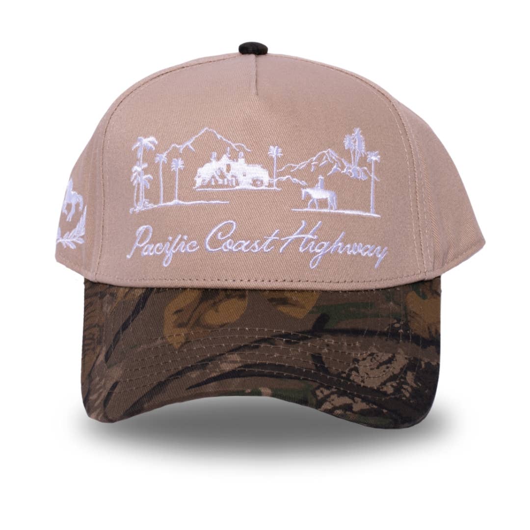 California Camouflage Trucker Hat