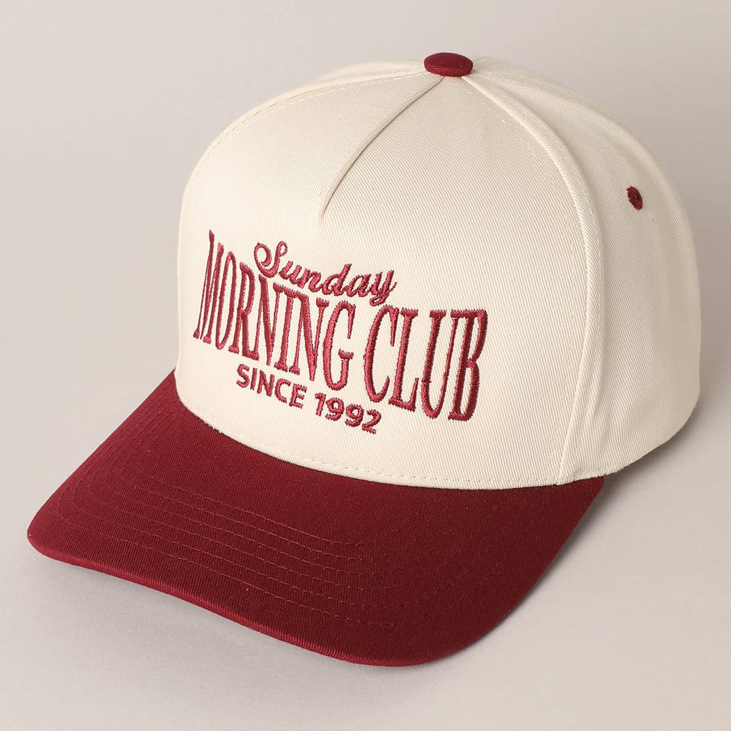 Sunday Morning Club Two-Tone Trucker Hat